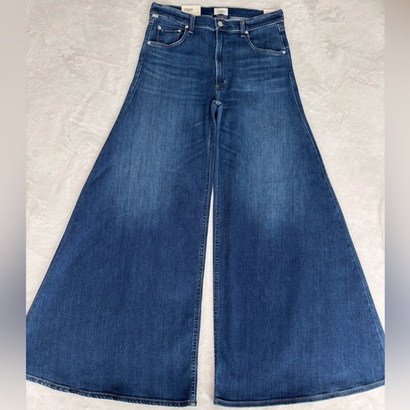 CITIZENS OF HUMANITY Amari High Rise Ultra Wide Flare Leg Jeans--NWT--30 - Picture 2 of 16